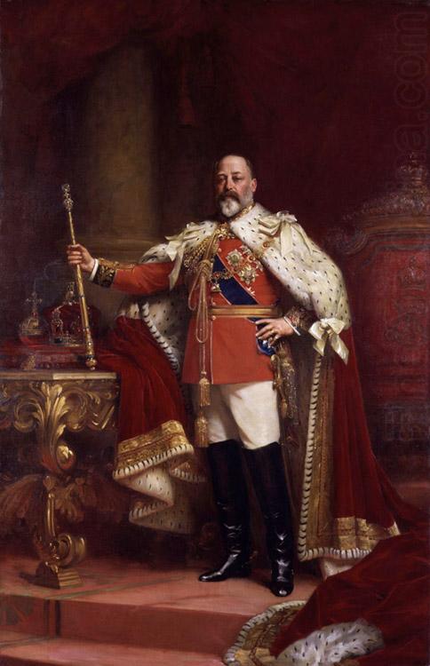 Luke Fildes Edward VII (mk25) china oil painting image